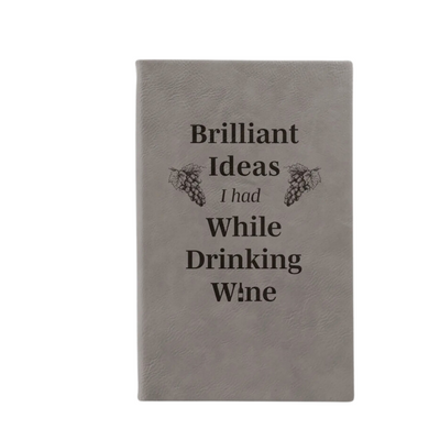 “Brilliant Ideas I had While Drinking Wine”