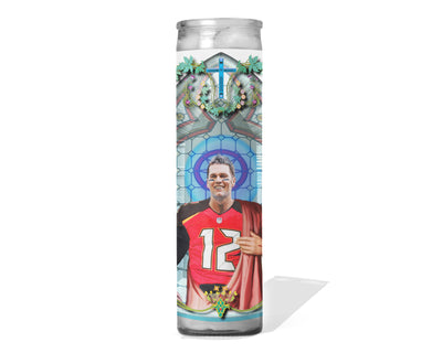 Tom Brady - Buccaneers -  Celebrity Prayer Candle