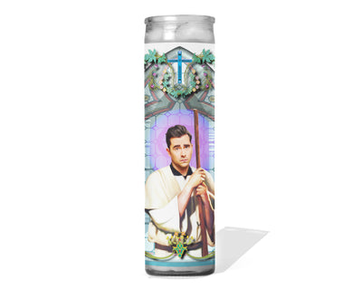 David Rose Schitt's Creek Celebrity Prayer Candle