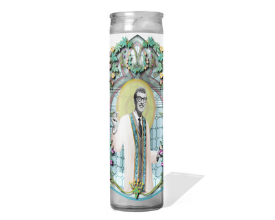 Buddy Holly Celebrity Prayer Candle