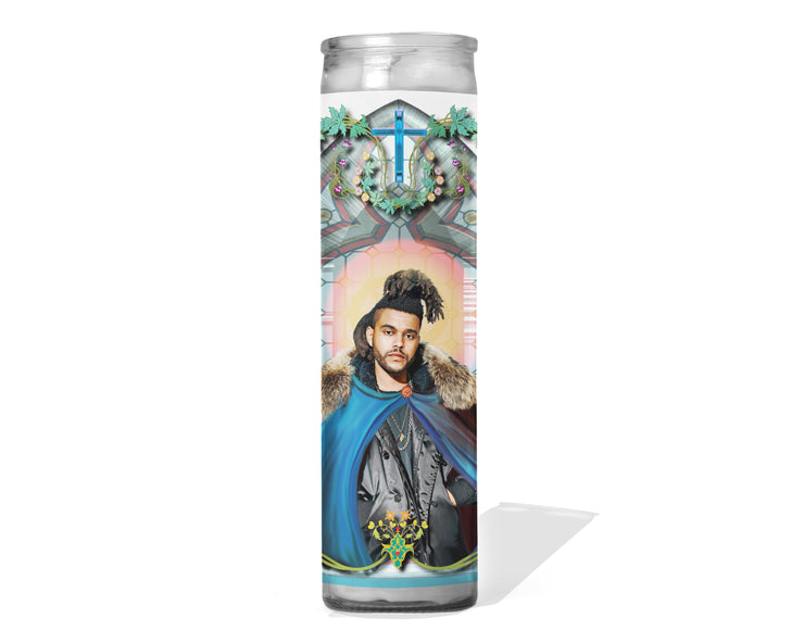 The Weeknd Celebrity Prayer Candle