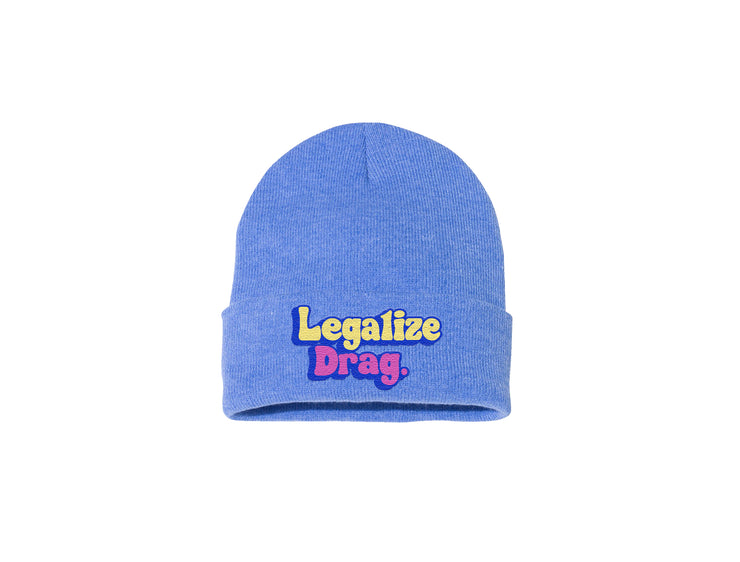 Legalize Drag - Embroidered Winter Beanie