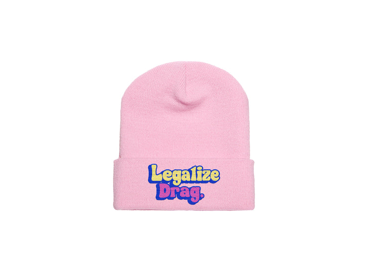 Legalize Drag - Embroidered Winter Beanie