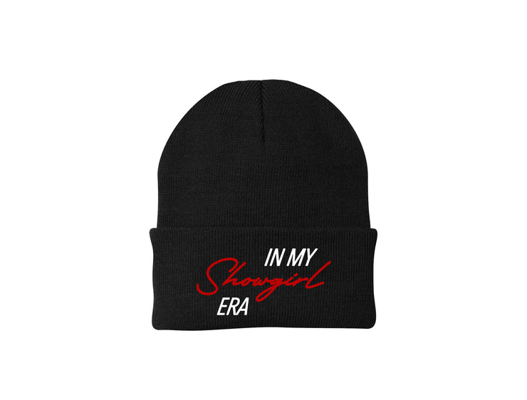 In My Showgirl Era - Embroidered Winter Beanie
