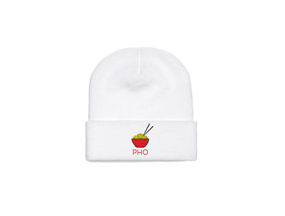 Pho - Embroidered Winter Beanie