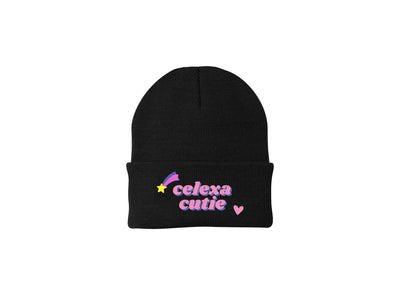 Celexa Cutie - Embroidered Winter Beanie