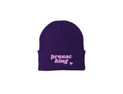 Prozac King - Embroidered Winter Beanie