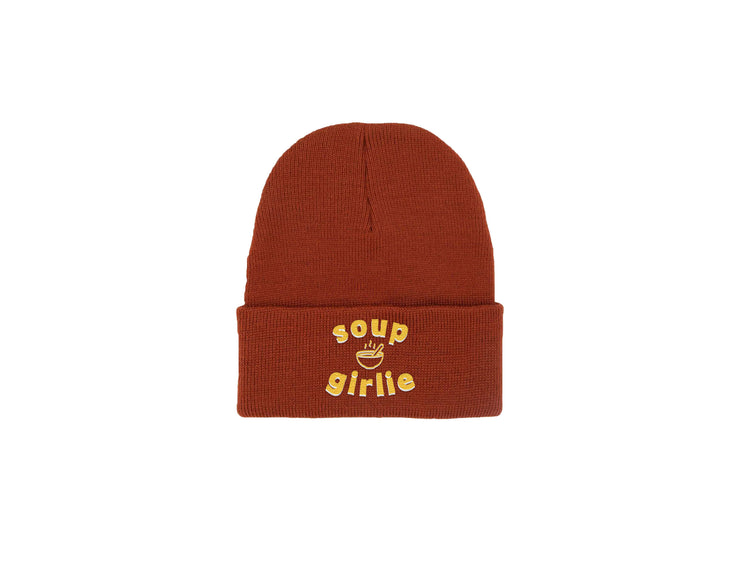 Soup Girlie -  Burnt Orange Winter Beanie