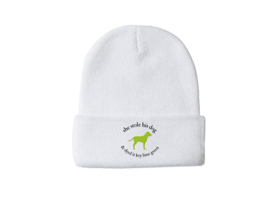 Key Lime Green - Taylor Swift’s “Last Great American Dynasty” Inspired Embroidered Winter Beanie
