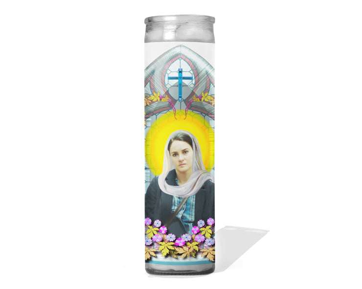 Shailene Woodley Celebrity Prayer Candle