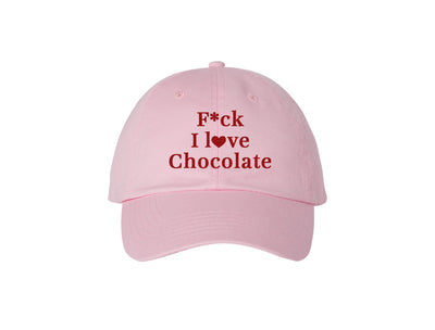 F*ck I Love Chocolate - Embroidered Dad Hat