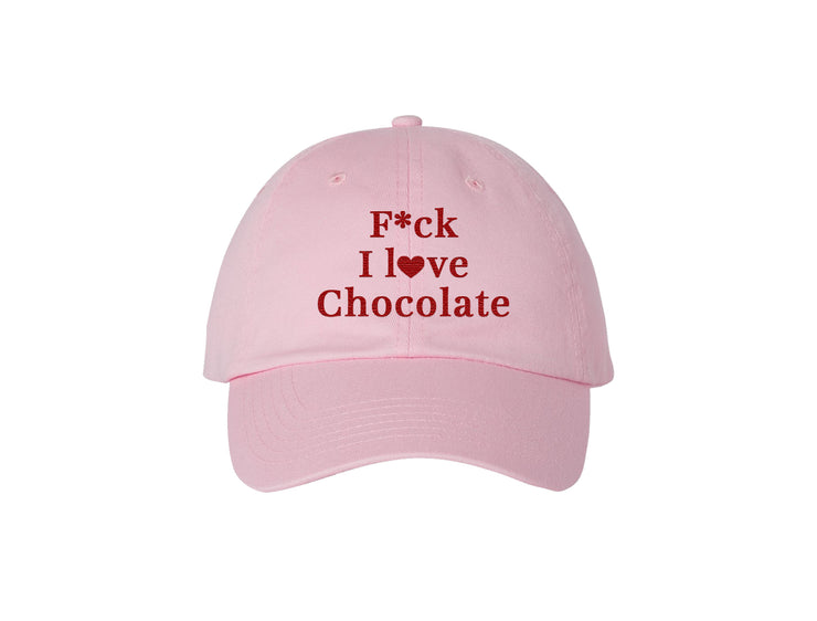 F*ck I Love Chocolate - Embroidered Dad Hat