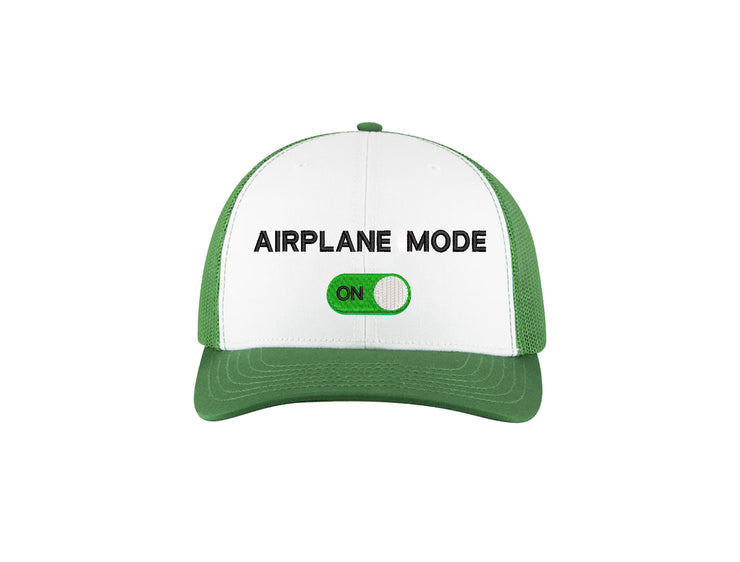 Airplane Mode -  Embroidered Trucker Hat