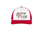 Jolly as F*ck -  Embroidered Trucker Hat