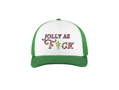 Jolly as F*ck -  Embroidered Trucker Hat