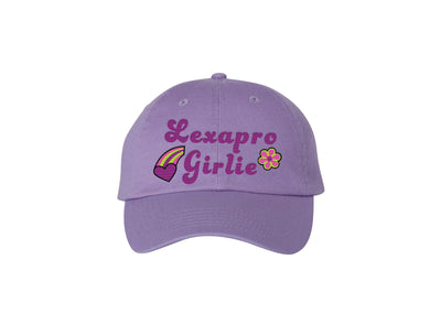 Lexapro Girlie - Dad Hat in Lavender