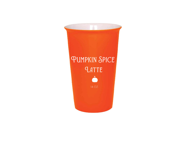 Pumpkin Spice Latte Travel Cup Soy Candle