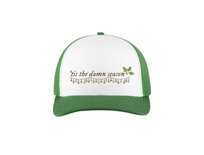 Tis The Damn Season - Taylor Swift Lyrics - Embroidered Trucker Hat