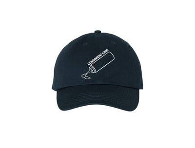 Condiment King - Navy Blue Embroidered Dad Hat
