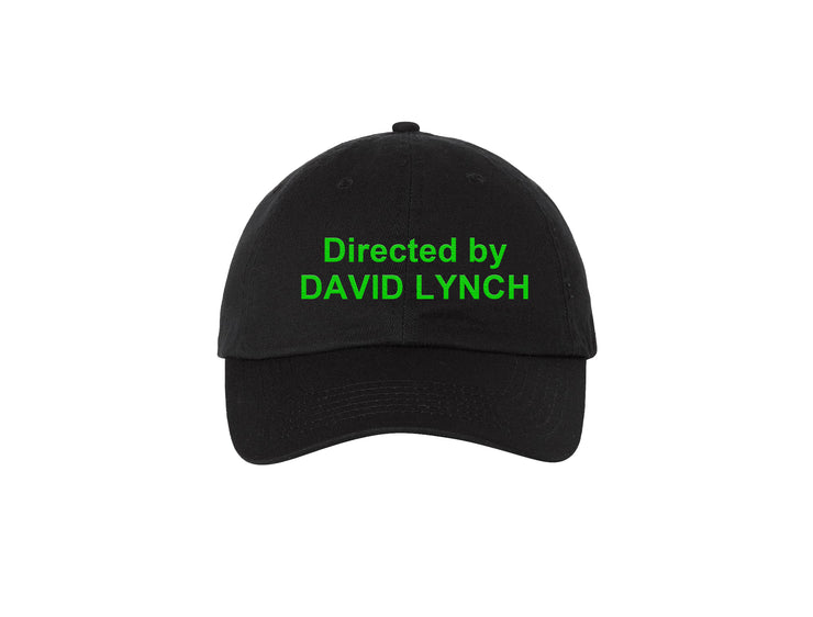 Directed By David Lynch - Black Embroidered Dad Hat
