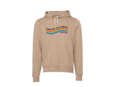 I Support Gay Rights and Wrongs - Hoodie