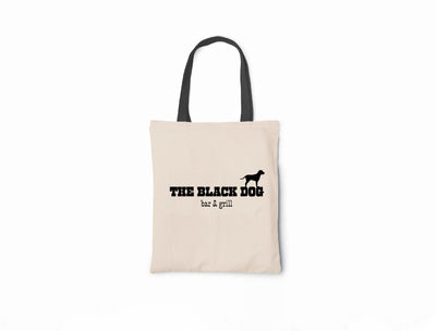 The Black Dog Bar & Grill - Canvas Tote Bag - Taylor Swift Lyrics