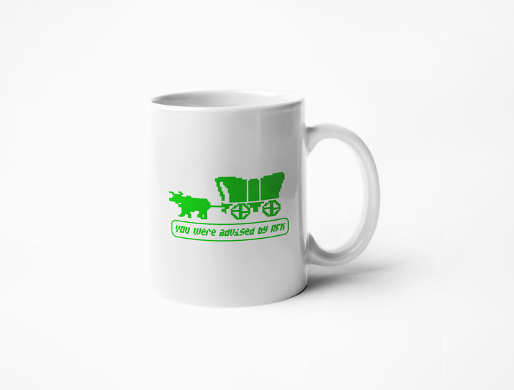 You Were Advised By RFK - Oregon Trail Game - Coffee Mug