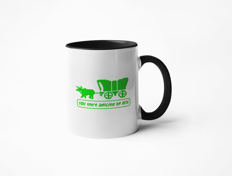 You Were Advised By RFK - Oregon Trail Game - Coffee Mug