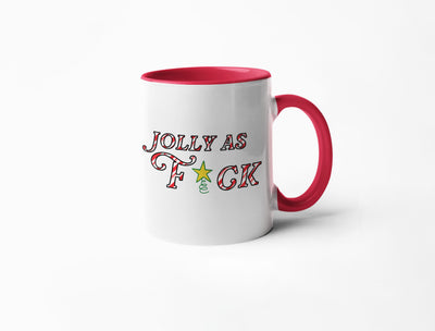 Jolly as F*ck  - Ceramic Coffee Mug
