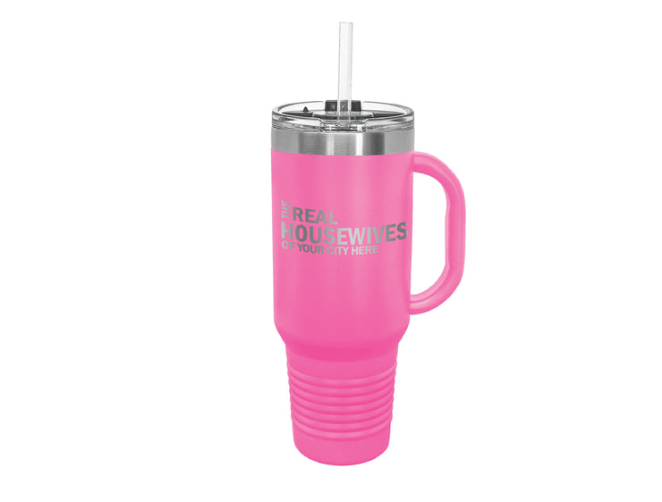 Real Housewives of CUSTOM CITY Stanley Dupe - Travel Cup