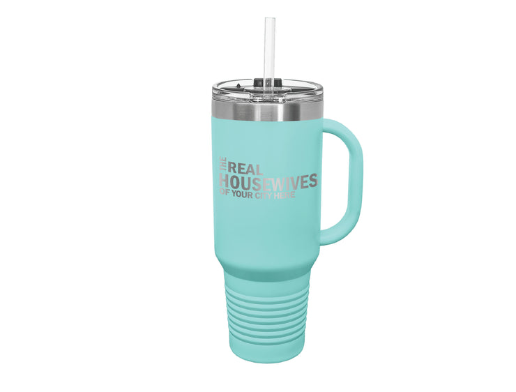 Real Housewives of CUSTOM CITY Stanley Dupe - Travel Cup