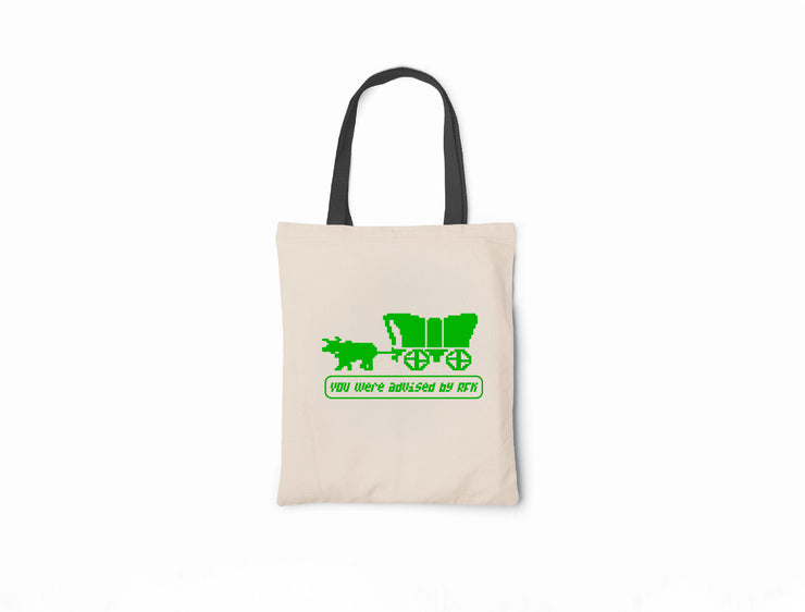 You Were Advised By RFK - Oregon Trail Game - Canvas Tote Bag