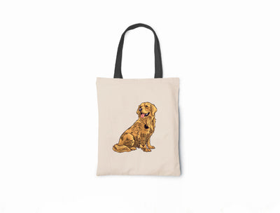 Tattooed Golden Retriever - Canvas Tote, Taylor Swift's TTPD