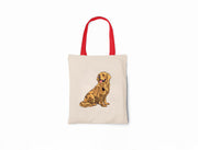 Tattooed Golden Retriever - Canvas Tote, Taylor Swift's TTPD
