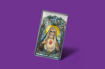 Trixie Mattel Celebrity Prayer Design Magnet