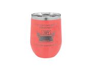 The Tortured Poets Department - The CUSTOM CITY Chapter - Wine Tumbler with Lid