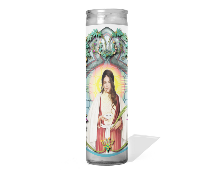 Lana Del Rey Celebrity Prayer Candle