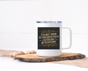 Are You Even Living Stainless Steel Travel Mug