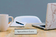 Spreadsheet Guru - Office Desk Plate