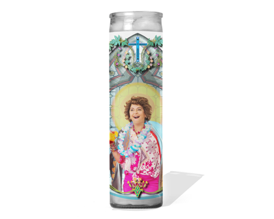 Barb Celebrity Prayer Candle - Annie Mumolo