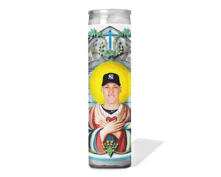 Aaron Judge Celebrity Prayer Candle - New York Yankees