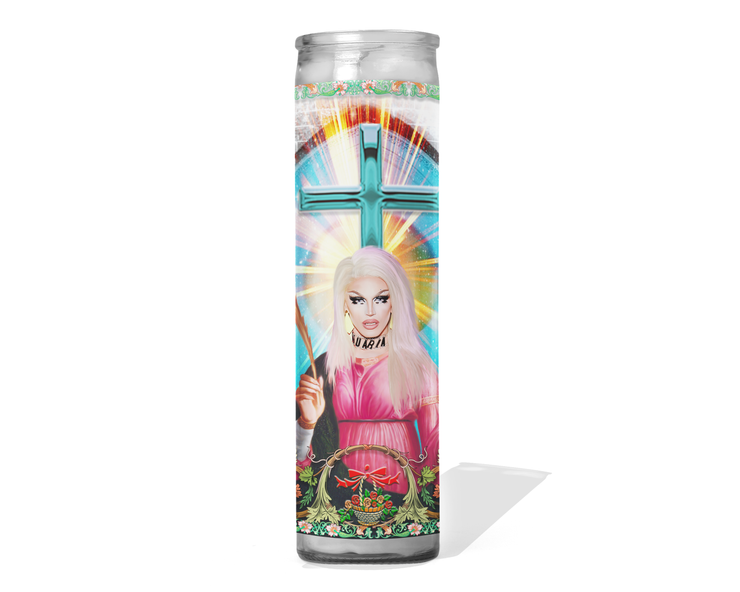 Aquaria Celebrity Drag Queen Prayer Candle - RuPaul's Drag Race
