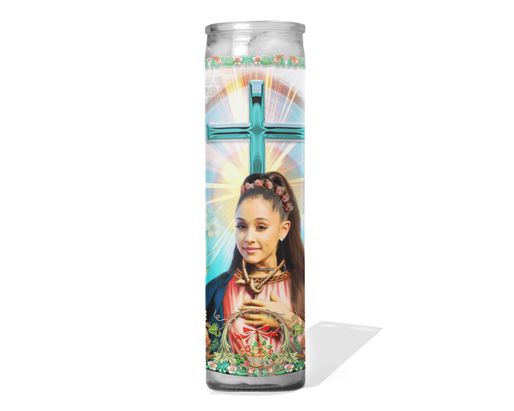 Ariana Grande Celebrity Prayer Candle