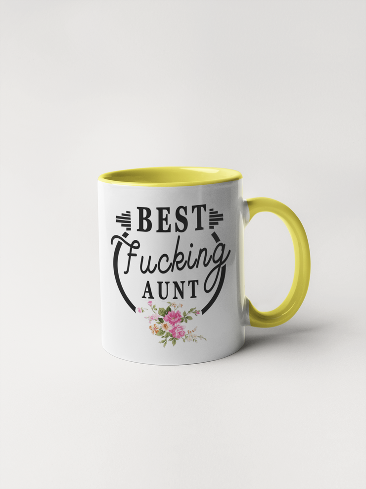 Best Fucking Aunt Coffee Mug - Adult Humor