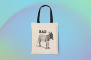 Bad Ass Canvas Tote Bag