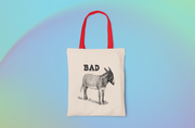 Bad Ass Canvas Tote Bag