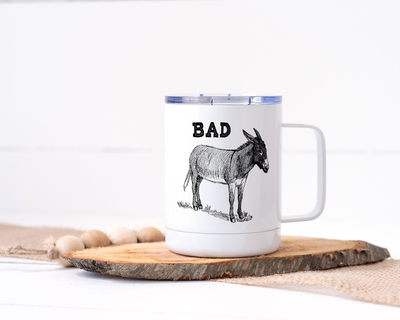 Bad Ass Stainless Steel Travel Mug