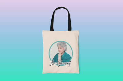 Bea Yourself Golden Girls Canvas Tote Bag