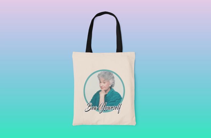 Bea Yourself Golden Girls Canvas Tote Bag