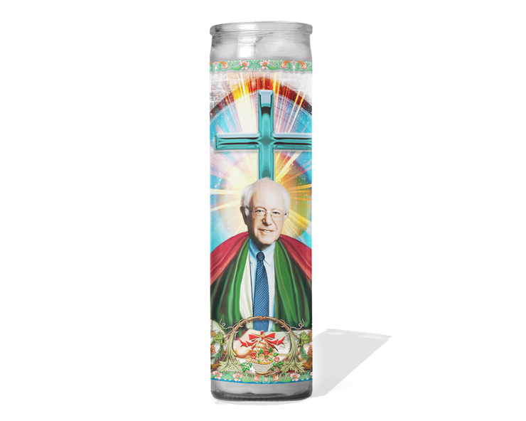 Bernie Sanders Celebrity Politician Prayer Candle